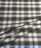 Arvind Blurred Premium Cotton Checks Fabric for Men's Shirt