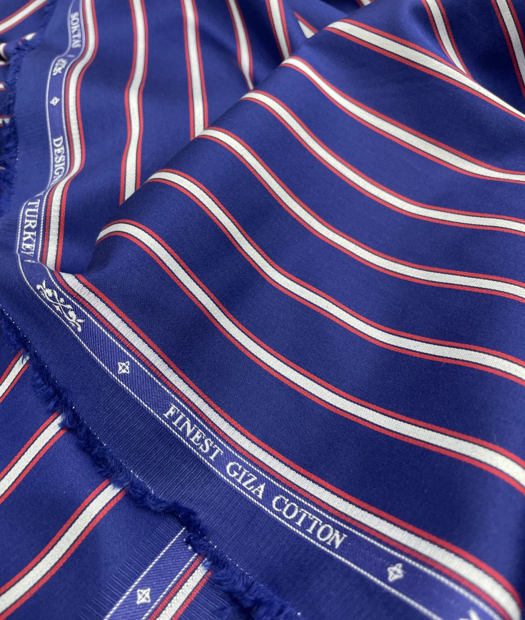 Soktas Stripe Made in Turkey Edition Luxury Giza Cotton Fabric