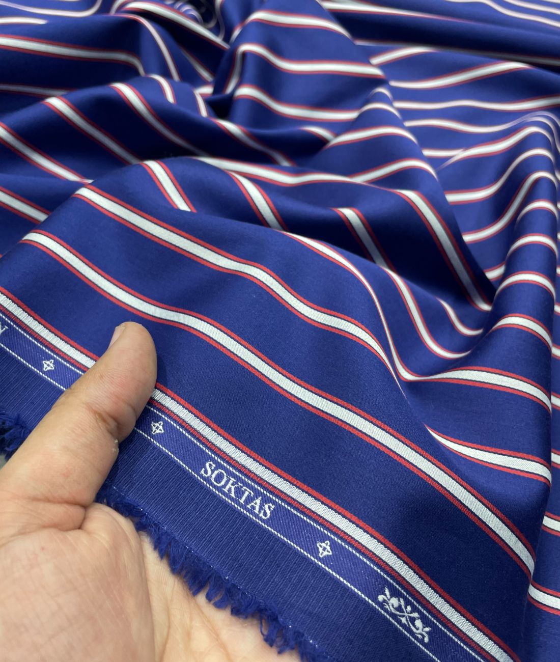 Soktas Stripe Made in Turkey Edition Luxury Giza Cotton Fabric