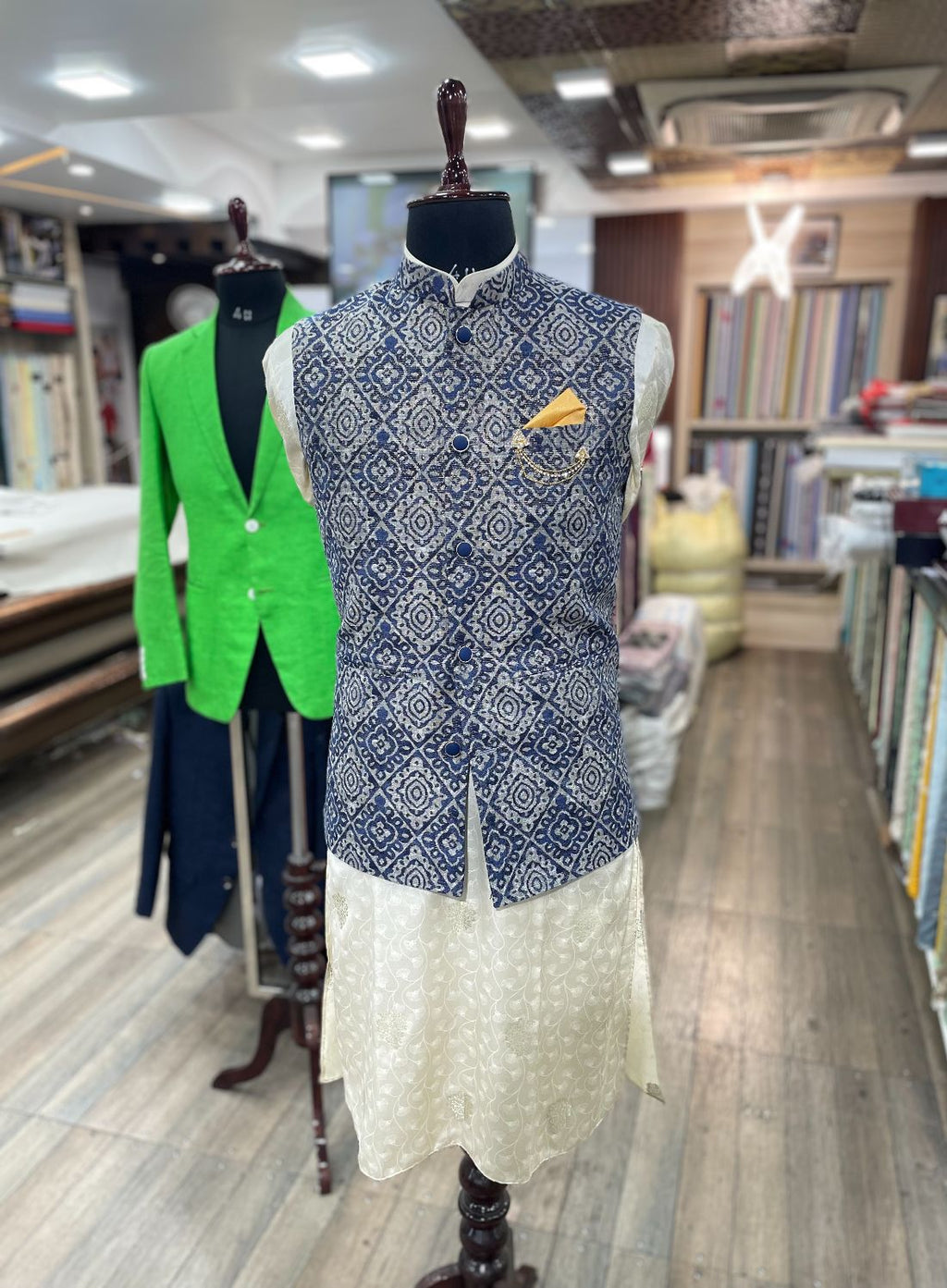 Royal Sadri, Kurta & Pajama Set for Wedding