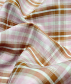 Arvind Premium Cotton Checks Fabric for Men's Shirt