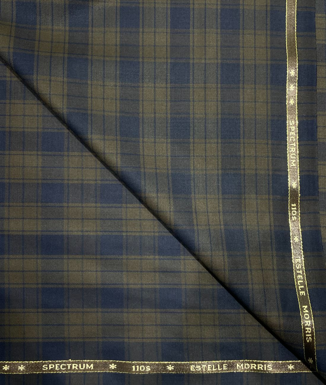 Estelle Morris 110's Counts Ultra Luxury Checks Suiting Fabric for Suits & Blazers