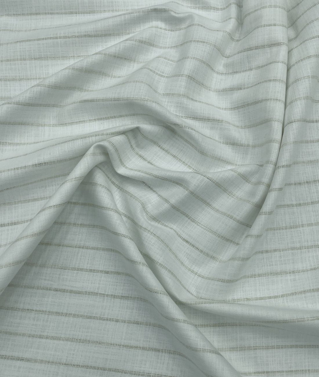 Cadini Italy Golden-Tan Stripe Linen Blend