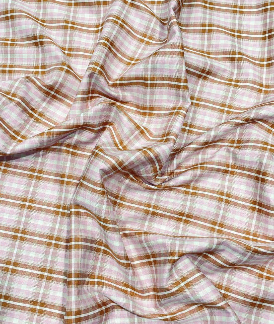 Arvind Premium Cotton Checks Fabric for Men's Shirt