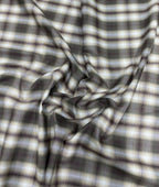 Arvind Blurred Premium Cotton Checks Fabric for Men's Shirt