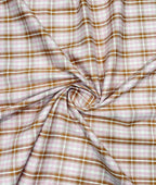 Arvind Premium Cotton Checks Fabric for Men's Shirt