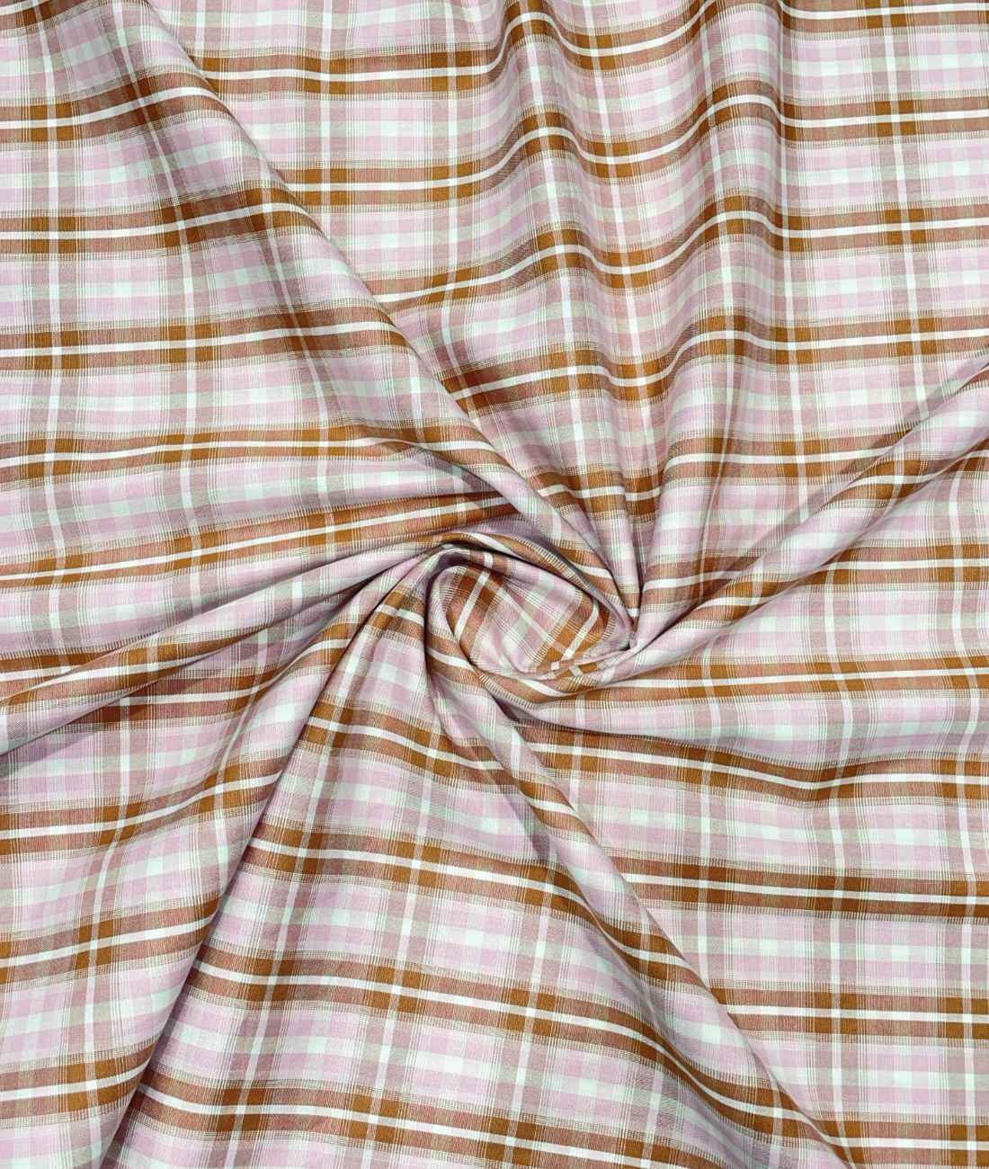 Arvind Premium Cotton Checks Fabric for Men's Shirt