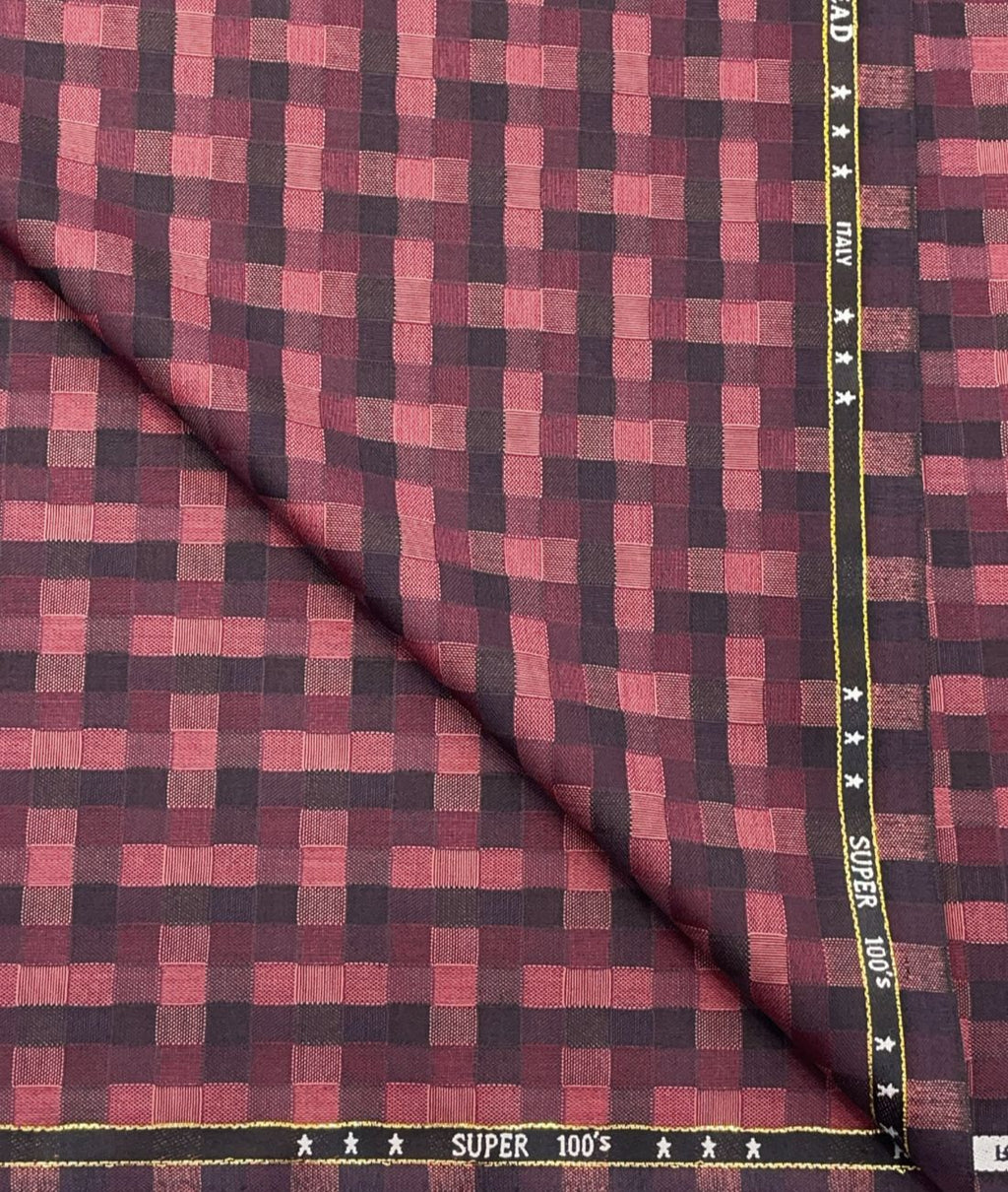 Super 100's Counts J.Hampstead Rich Suiting Fabric