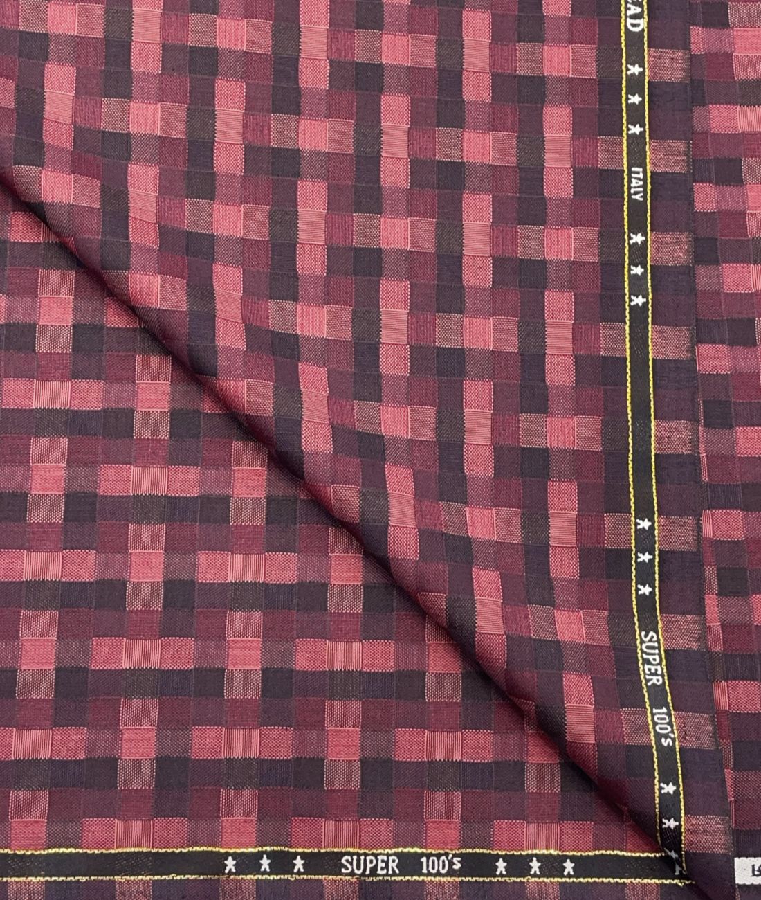 Super 100's Counts J.Hampstead Rich Suiting Fabric