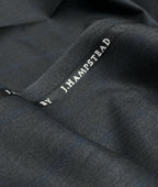 J.Hampstead Luxury Black with Self Pattern Suiting Fabric