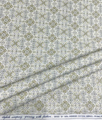 Luxury Paisley Printed Giza Cotton Fabric for Men's Shirt