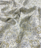 Luxury Paisley Printed Giza Cotton Fabric for Men's Shirt
