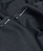 J.Hampstead Luxury Black with Self Pattern Suiting Fabric