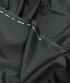 J.Hampstead Luxury Black with Self Pattern Suiting Fabric