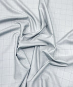 Italian Channel Light Grey Soft Feel Suiting Fabric