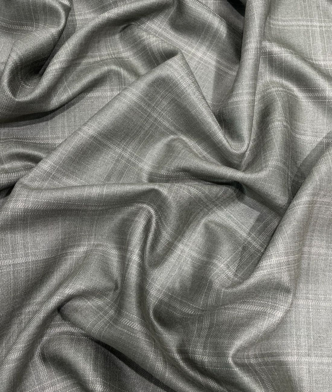 Augustus Pista Green Premium TR Fabric for Luxury Suit & Blazer