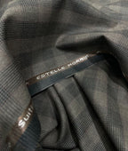 Estelle Morris 110's Counts Ultra Luxury Checks Suiting Fabric for Suits & Blazers