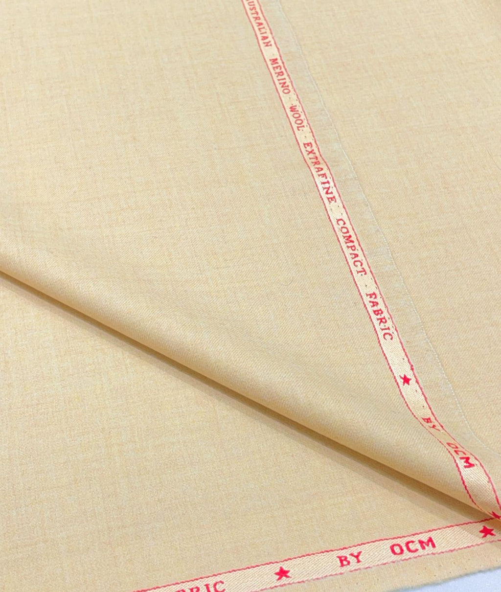 100% Wool OCM Luxury Suiting Fabric