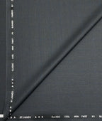 J.Hampstead Luxury Black with Self Pattern Suiting Fabric