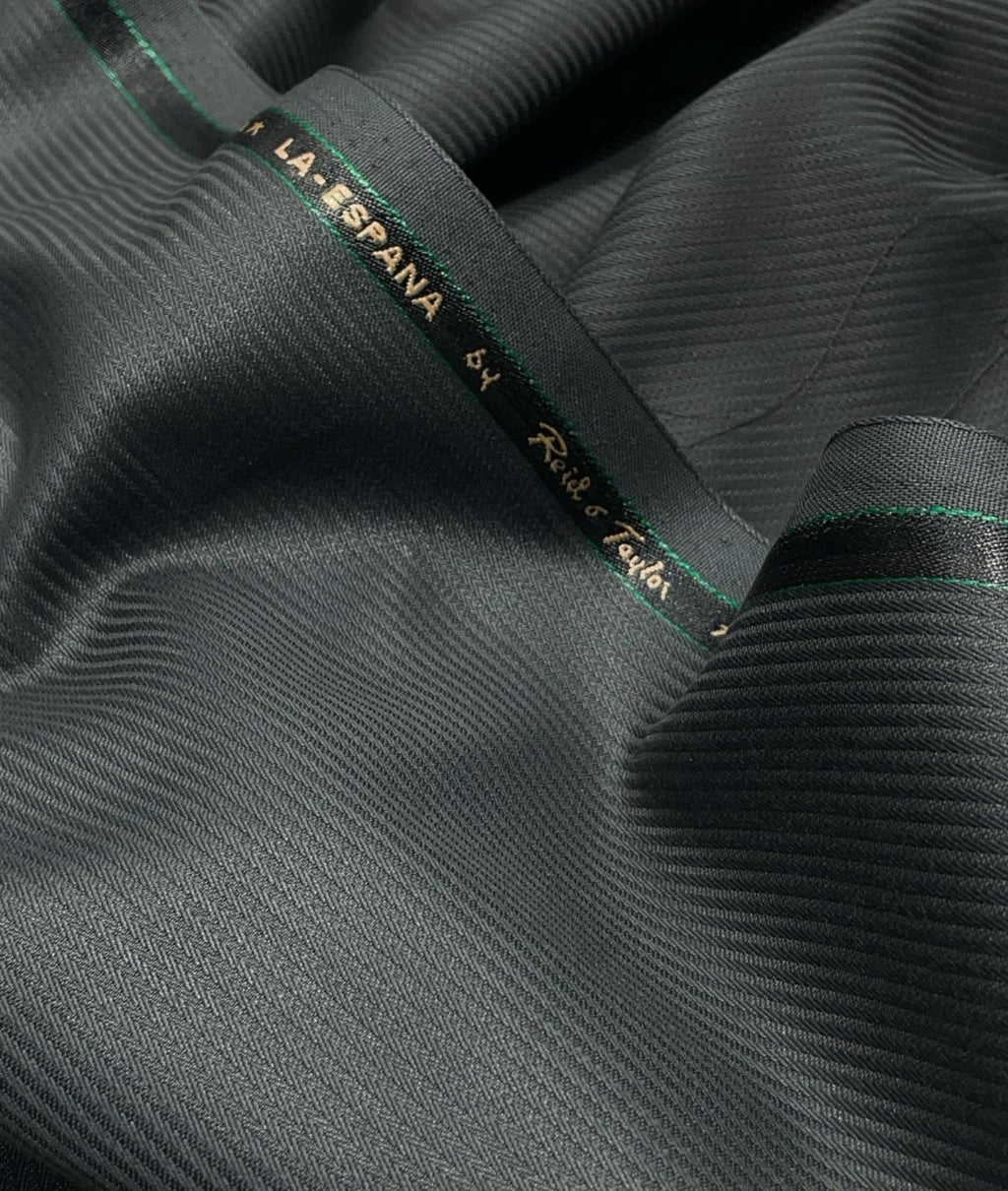 Reid & Taylor Self Stripe Luxury Suiting Fabric