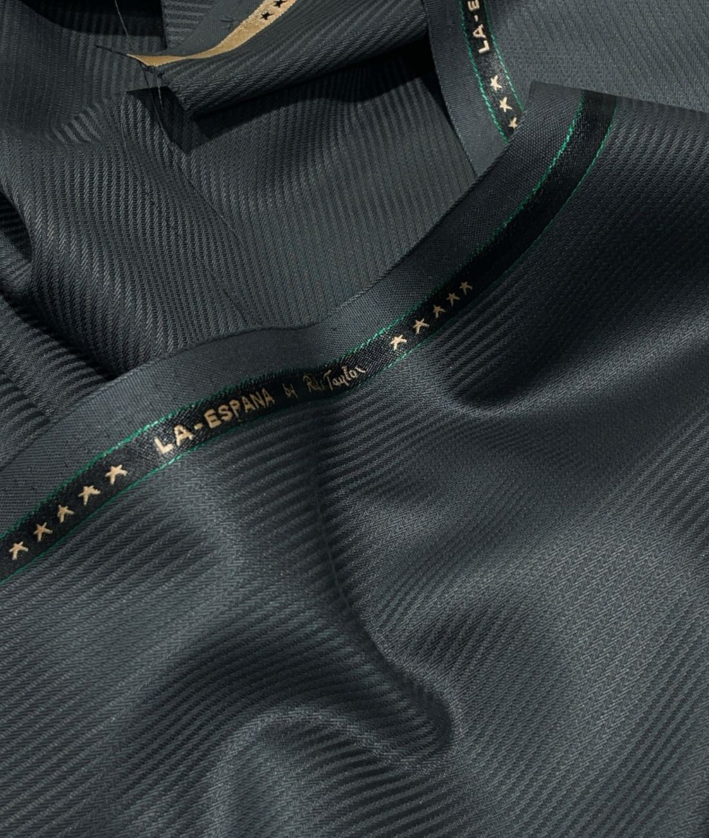 Reid & Taylor Self Stripe Luxury Suiting Fabric