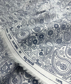 Raymond Paisley Print Designer Shirt Fabric