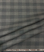 Estelle Morris 110's Counts Ultra Luxury Checks Suiting Fabric for Suits & Blazers