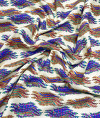 Paisley Breeze Printed Anti Wrinke Cotton Fabric for Men's Shirts & Kurta