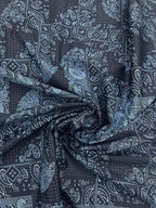 Brunello Ferragamo Italian Paisley Printed Luxury Giza Cotton Fabric
