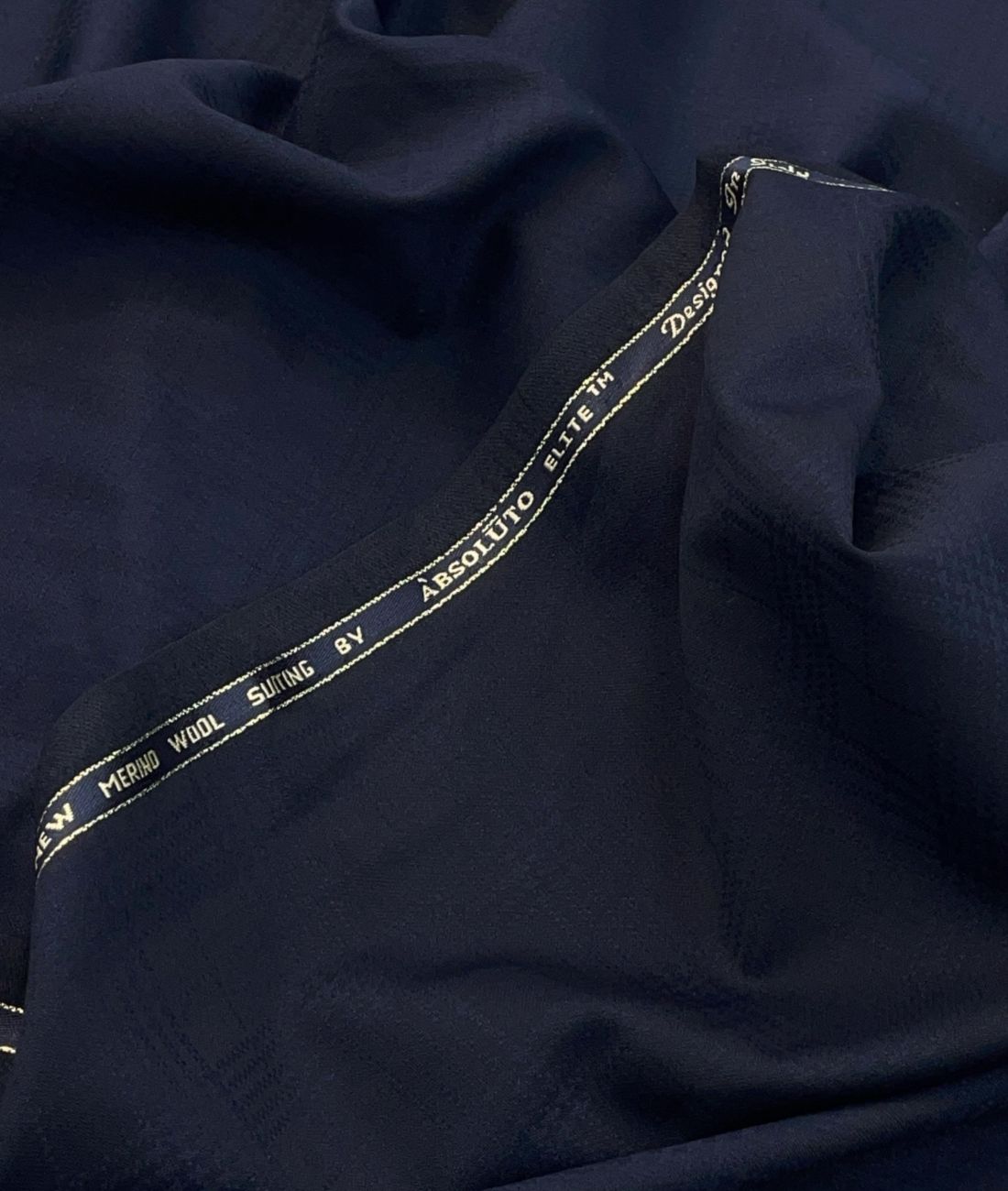 Super 100's Merino Wool Absoluto Elite Luxury Suiting Fabric