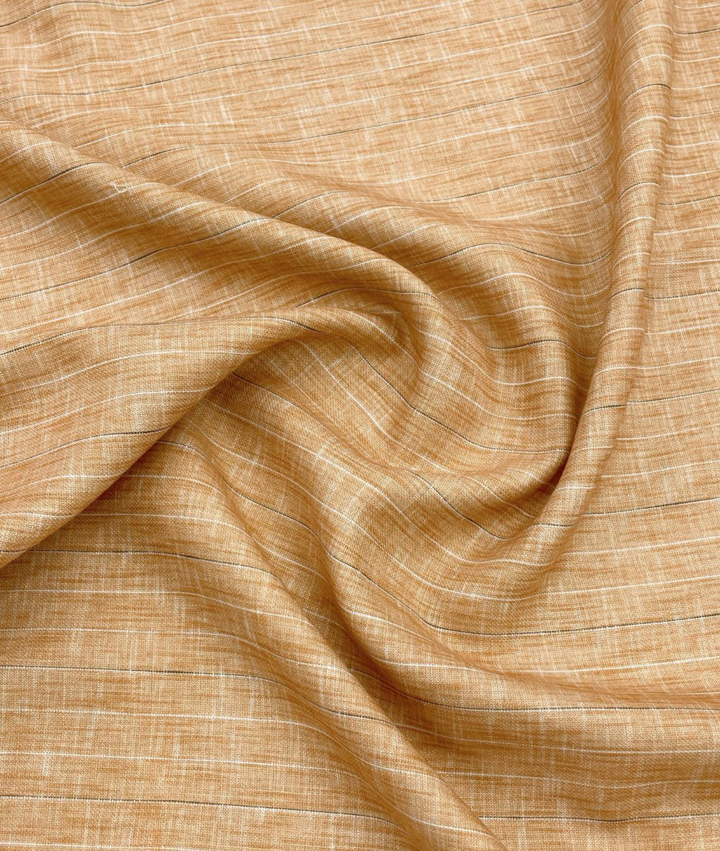 Sun-Kissed Ochre Textured Stripe