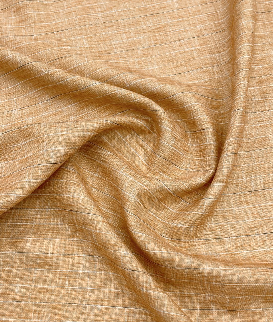 Sun-Kissed Ochre Textured Stripe