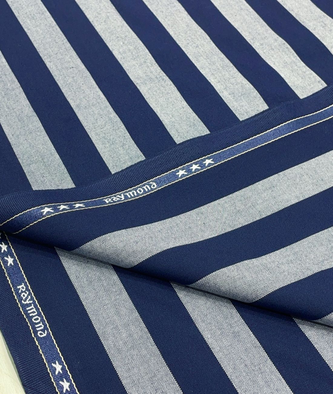 Raymond Designer Stripes Suiting Fabric for Blazer