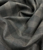 Estelle Morris 110's Counts Ultra Luxury Checks Suiting Fabric for Suits & Blazers