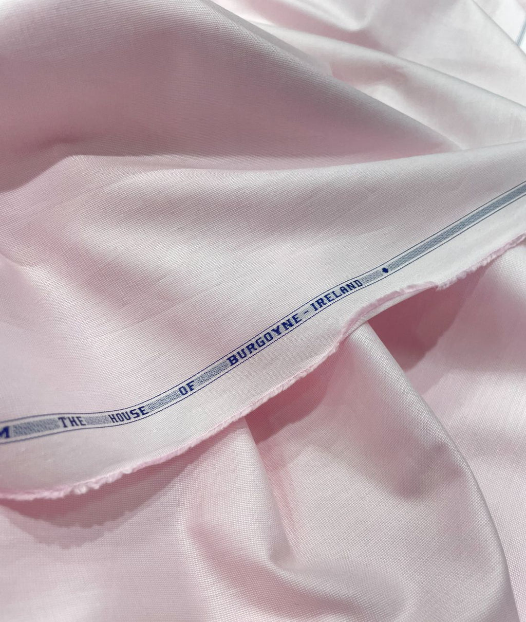 Burgoyne Luxury Hollywood Pink Color 2 Ply Giza Cotton Fabric