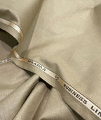 Spaadaa Beige Linen Cotton Politician Pant Fabric