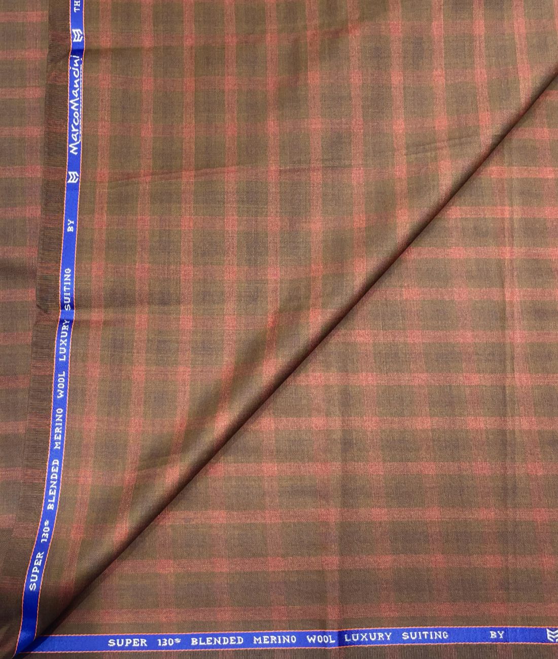 Marcomancini Super 130's Counts Merino Wool Suiting for Suits and Pants