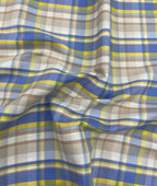 Arvind Premium Cotton Checks Fabrics for Shirt