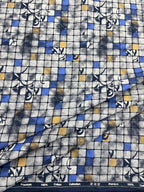 Brunello Ferragamo Abstract Print Fabric for Men's Shirt