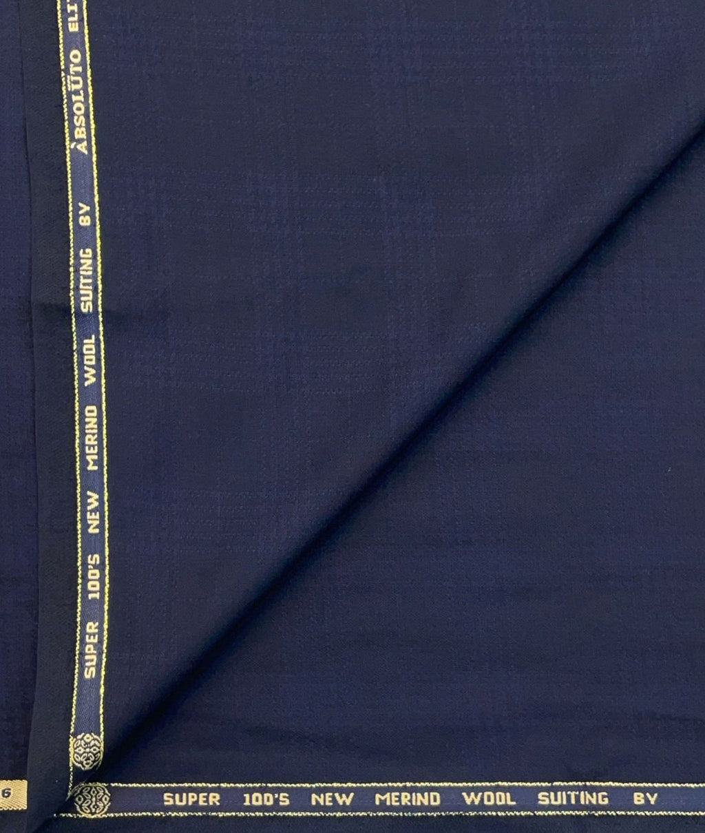 Super 100's Merino Wool Absoluto Elite Luxury Suiting Fabric