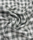 Blocks Patterned Linen Fabric for Shirt & Kurta