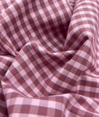 Raymond Small Check Premium Cotton Fabric for Men's Shirt