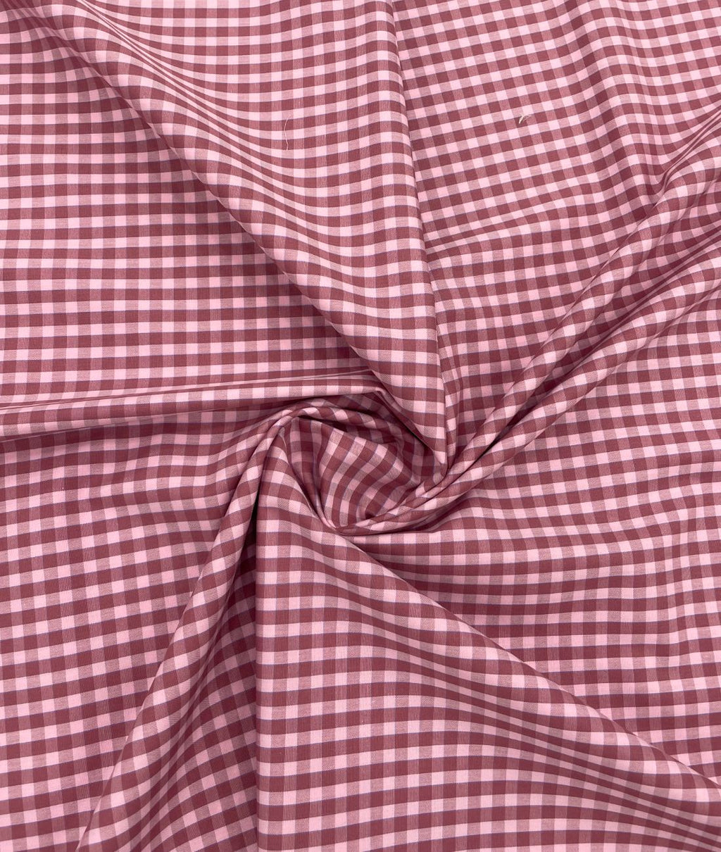 Raymond Small Check Premium Cotton Fabric for Men's Shirt