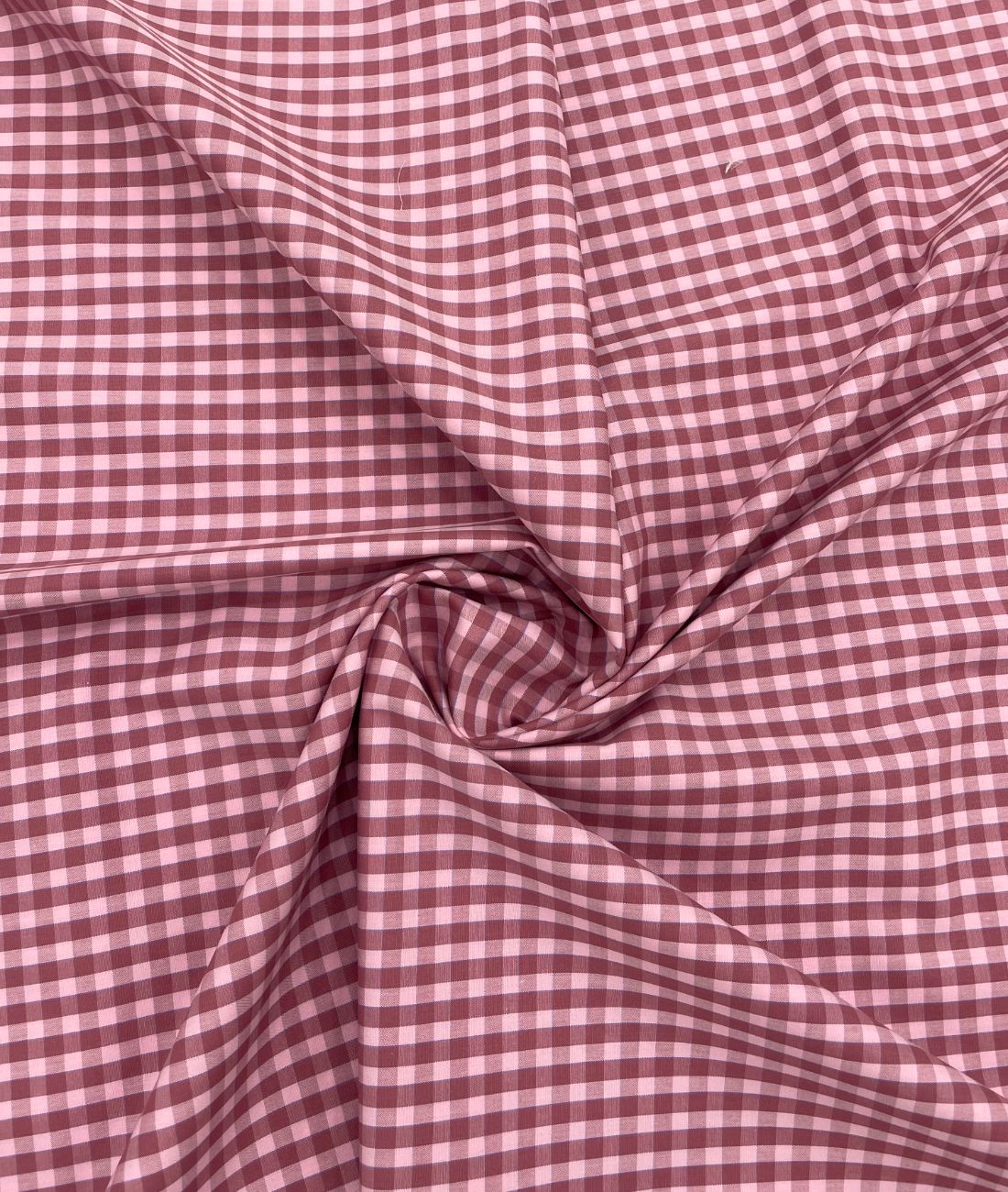 Raymond Small Check Premium Cotton Fabric for Men's Shirt