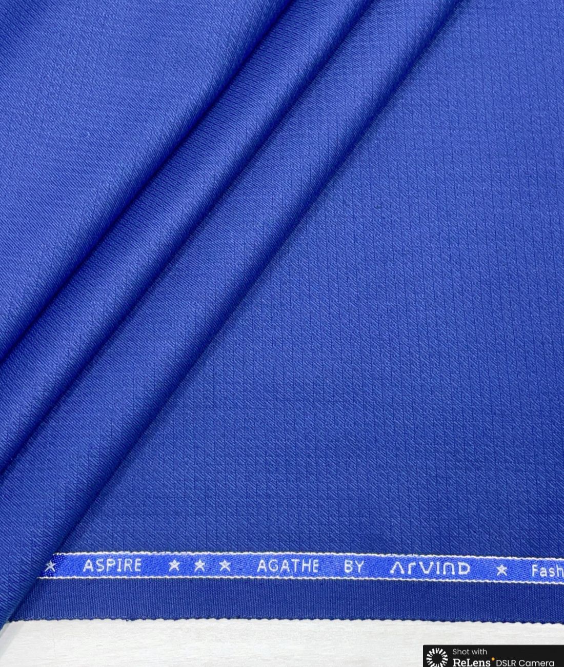 Arvind Dobby Luxury TR Suiting Fabric