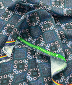 Prism Weave Printed Anti Wrinke Cotton Fabric for Men's Shirts & Kurta