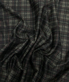 Augustus Luxury Checks Stretchable Suiting Fabric for Suits & Blazers