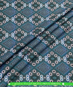 Prism Weave Printed Anti Wrinke Cotton Fabric for Men's Shirts & Kurta