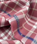J.Hampstead Checks Luxe Edition Giza Cotton Fabric