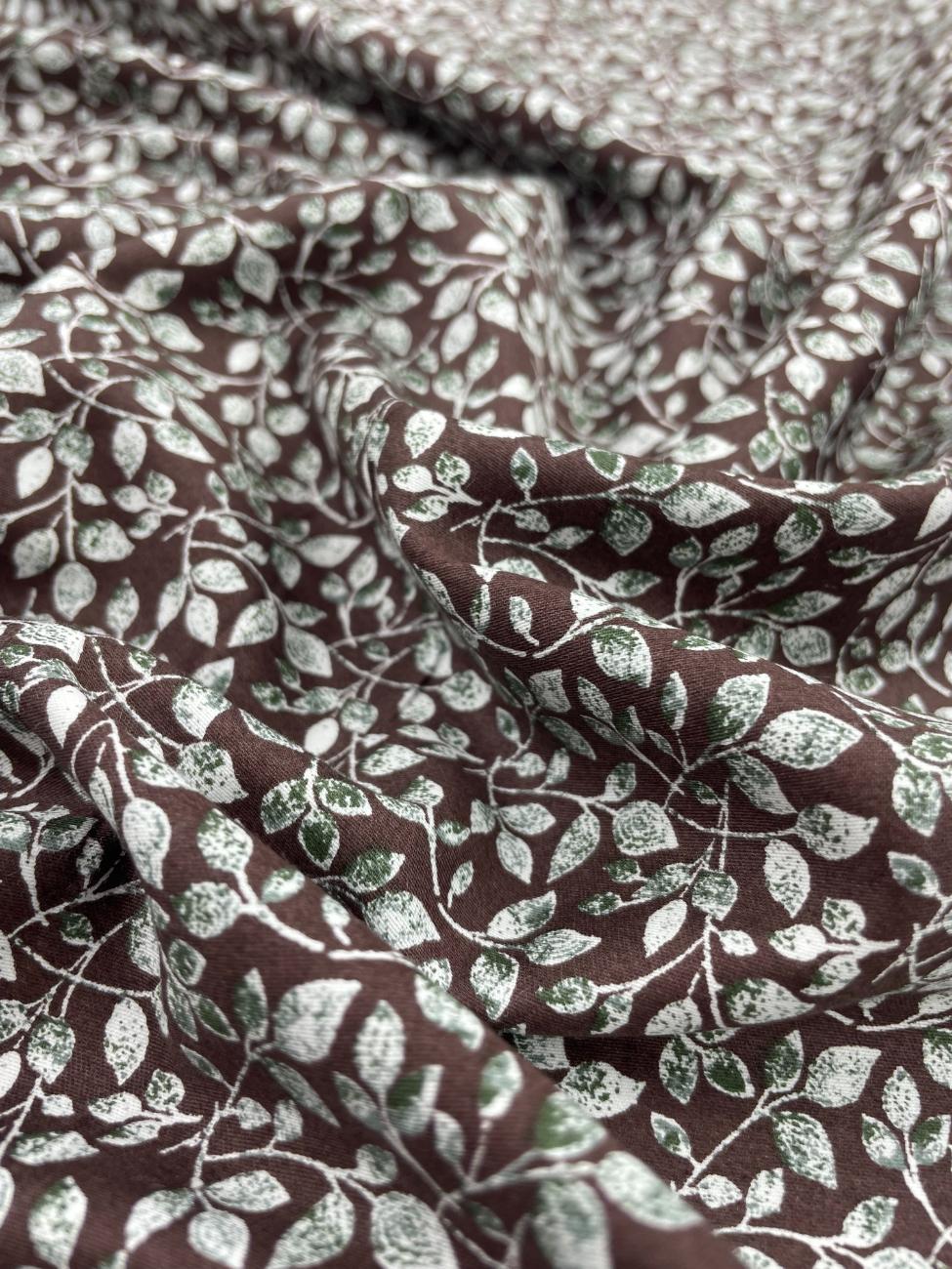 Floral Print Giza Cotton Fabric for Men's Shirt